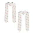 thumbnail image 2 of Easygdp Cute Pigs Unisex Adult Graduation Stole Shawl 36" Long for Academic Commencements Shawl-Sharp Corner, 2 of 7