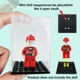 thumbnail image 4 of EKIND Acrylic Display Case Compatible for Minifigures, Building Block Toy Models, Buildings Toys Storage, Stackable Removable High Transparency Dustproof Display Case(12PCS), 4 of 7
