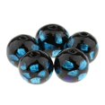thumbnail image 3 of Cuentas de Vidrio Esmaltadas Sunnimix 2x5 Piezas de 12 mm Azul Oscuro, 3 of 8