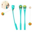 thumbnail image 3 of Ball Throwing Toy Plastic Long Handle Ball Throwing Handle Toy for Dog Entertainment with Elastic Rope and Teether Ball for Outdoor, 3 of 8