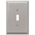 thumbnail image 1 of Colester Direct Interrupteur Mural en Nickel Satin Brossé avec Couvercle Toggle Rocker GFI (Toggle-Single), 1 of 2