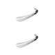 thumbnail image 1 of Qarigey Stainless Steel Shoe Lifter with Handle Sneakers Pocket Accessory Tool Footwear Lifting Shoehorn Helper Portable for Home 1 2piezas, 1 of 6