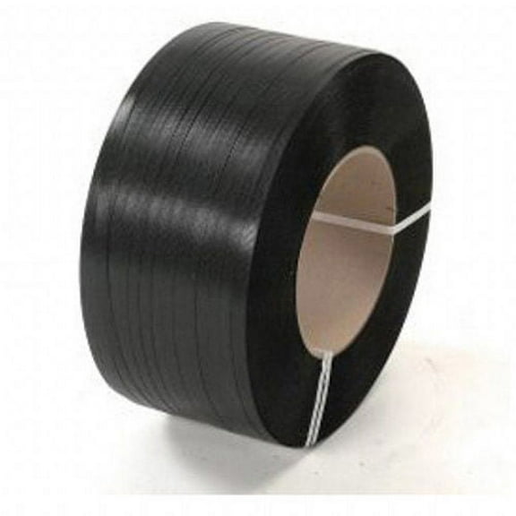 Global Industrial Polypropylene Strapping 5/8""W x 5400'L x 0.030"" Thick 16"" x