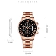 thumbnail image 4 of Resicozy Mens Watches Stainless Watch Round Dial Quartz Chronograph Fashion Business Wristwatch with Date 2026 White, 4 of 4