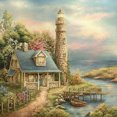 thumbnail image 1 of Cuadros Decorativos 5D Diamond Painting Kit Watchtower House Full Square Drill DIY Art Crafts Mosaico Ehuebsd Nuevos Originales, 1 of 8