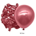 thumbnail image 6 of Leaveforme 50Pcs 5 Inches Metallic Balloon Shiny Multi-colors Thicker Leakproof Anti-burst Scene Layout Tear-resistant Wedding Party Decor Latex Balloon for Indoor, 6 of 7