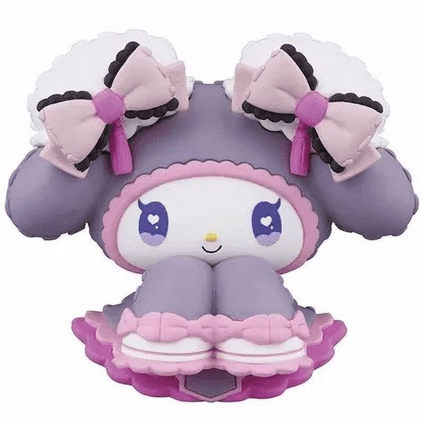 Figuras de acción Kawaii Sanrio My Melody Kuromi, Dolly Mix, Gashapon, Sanrio, regalos, Lolita, muñeca de estilo chino, Juguetes