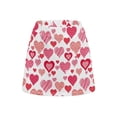 thumbnail image 5 of KEIAHUAN Pink Red Heart Golf Skorts for Women Stylish Breathable Skirt for Golf High Waisted Versatile Tennis Skorts for Woman Women's Athletic Skort with Inner Shorts, 5 of 7