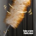 thumbnail image 4 of LOVEVERNatural Feathers Duster Lambswool Dusters with Extension Pole for Cleaning High Ceiling Fan  High Ceilings Furniture, 4 of 6