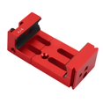 thumbnail image 3 of 2X XJ-8 Soporte de Cabeza de Trípode Soporte para Teléfono Móvil Clip para Teléfono Linterna Micrófono Rojo, 3 of 5
