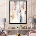 thumbnail image 3 of Designart 'Pastel Abstract With Pink Dark Blue and Gray Spots' Modern Framed Art Print, 3 of 4