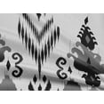 thumbnail image 5 of oneOone Rayon Gray Fabric Ikat Fabric For Sewing Printed Craft Fabric By The Yard 56 Inch Wide, 5 of 5