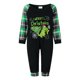 thumbnail image 2 of Conjuntos de pijamas familiares a juego Meihuid, pijamas navideños con top con estampado de letras y pantalones a cuadros, pijamas, ropa de dormir, 2 of 8