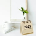 PREWOOD Desk Calendar 20242025，Academic Year Desk Calendar，Mini