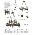 thumbnail image 2 of Elk Home 33-Inch Wide Cambridge Chandelier, Traditional, Moonlit Rust, 2 of 2