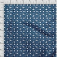 thumbnail image 3 of oneOone Polyester Lycra Blue Fabric Christmas Sewing Material Print Fabric By The Yard 56 Inch Wide, 3 of 4