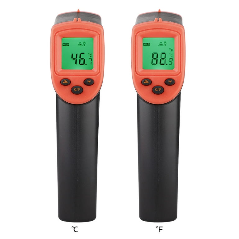 Infrared Temp Gun Thermometer, Non-Contact Digital Laser Infrared  Thermometer Temperature Gun, IR Thermometer Heat Temperature Reader Gun  (-58°F ~