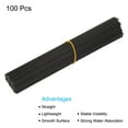 thumbnail image 3 of Uxcell Fiber Reed Diffuser Sticks 200x3mm for Aroma Fragrance Essential Oil, Black Pack of 100, 3 of 5