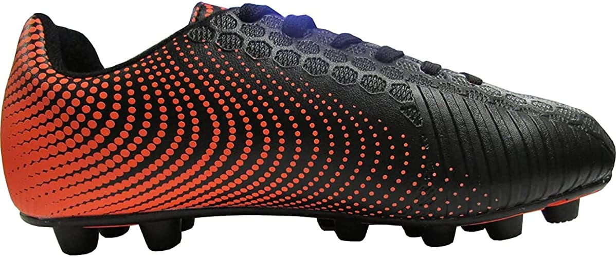 2, Black/Orange Details about   Vizari Stealth FG Soccer-Shoes 