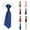 Navy, variant on Xfvqtps Tie for Men Solid Color Classic Neckties 3.15" for Formal Dress Business Wedding Party Navy