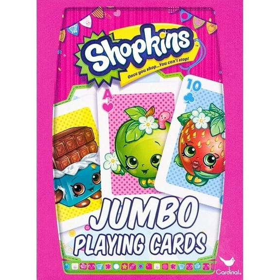 Shopkins Jumbo Playing Cards