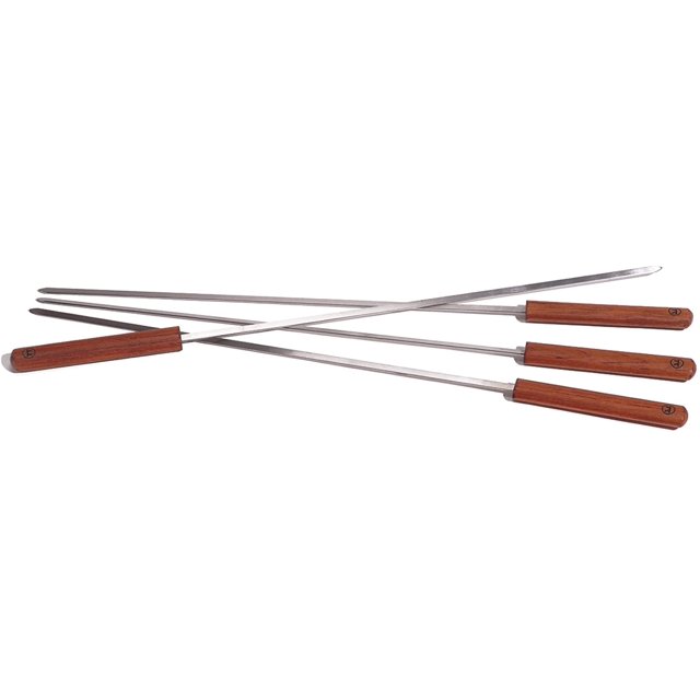 QB68 Rosewood Collection Balai à Franges en Silicone/brosse à Récurer