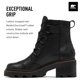 thumbnail image 3 of Botas Sorel Joan Now Lace para mujer, color negro, impermeable, talla 9.5 US, 3 of 7