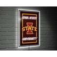 thumbnail image 2 of Iowa State Cyclones 14" x 22" Neolite LED Rectangle Wall Sign, 2 of 2