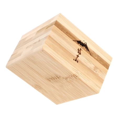 HINTRMENT Sake Cup Box Beige Bamboo Multi-Purpose Home Use 1Pack