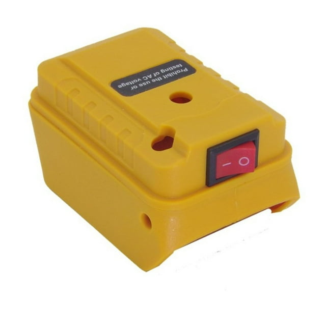 Tool Battery Holder Adapter For Lithium Battery Battery Replacement Adaptor Holder For Dcb200 Exquisite Appearance