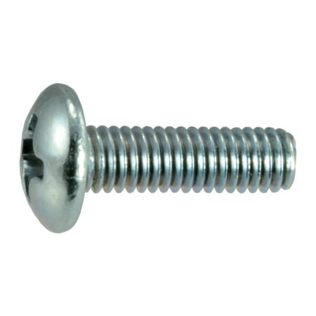

3mm-0.5 x 10mm Zinc Plated Class 4.8 Steel Coarse Thread Phillips Truss Head Machine Screws