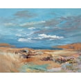 thumbnail image 2 of Camps, Pere 24x20 White Modern Wood Framed Museum Art Print Titled - Silence of the Dune, 2 of 4