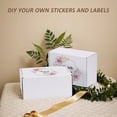 thumbnail image 3 of 30 Pack 9x6x4 Shipping Boxes, White Corrugated Cardboard Mailer Box for Packing Small Business, 3 of 8