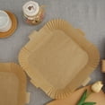 thumbnail image 2 of CNKOO 100Pcs Air Fryer Liners Parchment Paper Square Non-Stick Air Fryer Liner Waterproof Baking Roasting Food Grade Paper Grease Proof for Air Fryer Microwave Baking, 2 of 11
