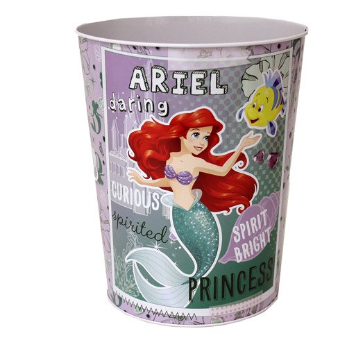 Disney's Little Mermaid Ariel and Flounder Waste Can