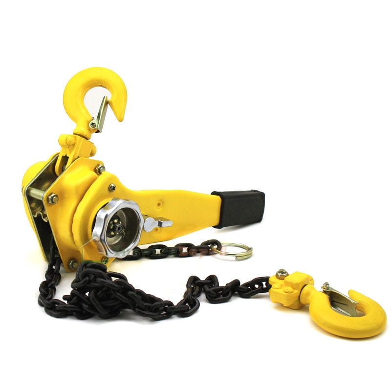3/4Ton 5 ft Ratcheting Lever Block Chain Hoist Puller Lifter Walmart