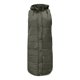 thumbnail image 5 of Meichang Chaleco largo de plumón para mujer, chaqueta con capucha sin mangas, talla grande, abrigos cálidos y delgados con cremallera, chaleco acolchado para exteriores,Army Green,L, 5 of 7