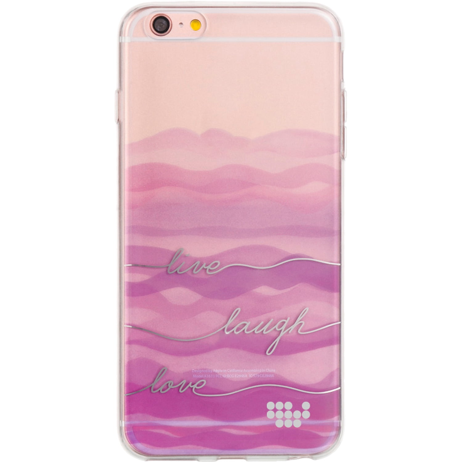 Soft Flexible Watercolor Print Clear TPU Skin Slim Case For iPhone 6 iPhone 6s