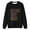 Black, variant on Arlun Weekends Coffee Sweatshirts for Women Retro Hockey Mom Pullovers Crewneck Comfort Colors Sweatshirts Loose Fit Long Sleeve 2025 Fall Winter Hoodless Tops White XL