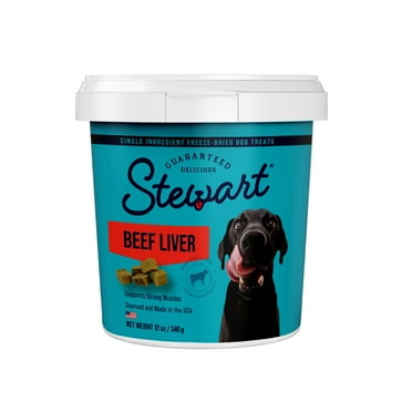 Stewart Freeze Dried Beef Liver - 12 oz Tub