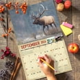 thumbnail image 6 of 2026 Monster Bucks & Bulls Signature Series Wall Calendar 16-Month X-Large Size 14x22, Whitetail Deer | Mule Deer Buck | Elk Calendar by The KING Company, 6 of 8