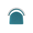thumbnail image 3 of 861 Artemis 36" Swivel Bar Stool with Anodized Nickel Finish and Graph Tidal Seat and Back, 3 of 5