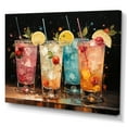 thumbnail image 2 of Designart "Confetti Cocktails VI" Food & Beverage Canvas Wall Art, 2 of 5