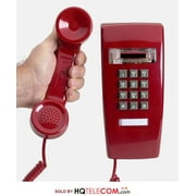Industrial Wall Phone with Dialpad - RED by HQTelecom