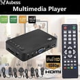 thumbnail image 2 of Reproductor Multimedia Full Hd, reproductor multimedia externo Usb Hdd, Tv Box compatible con reproducción automática, vídeo Av Mkv Avi, 2 of 5