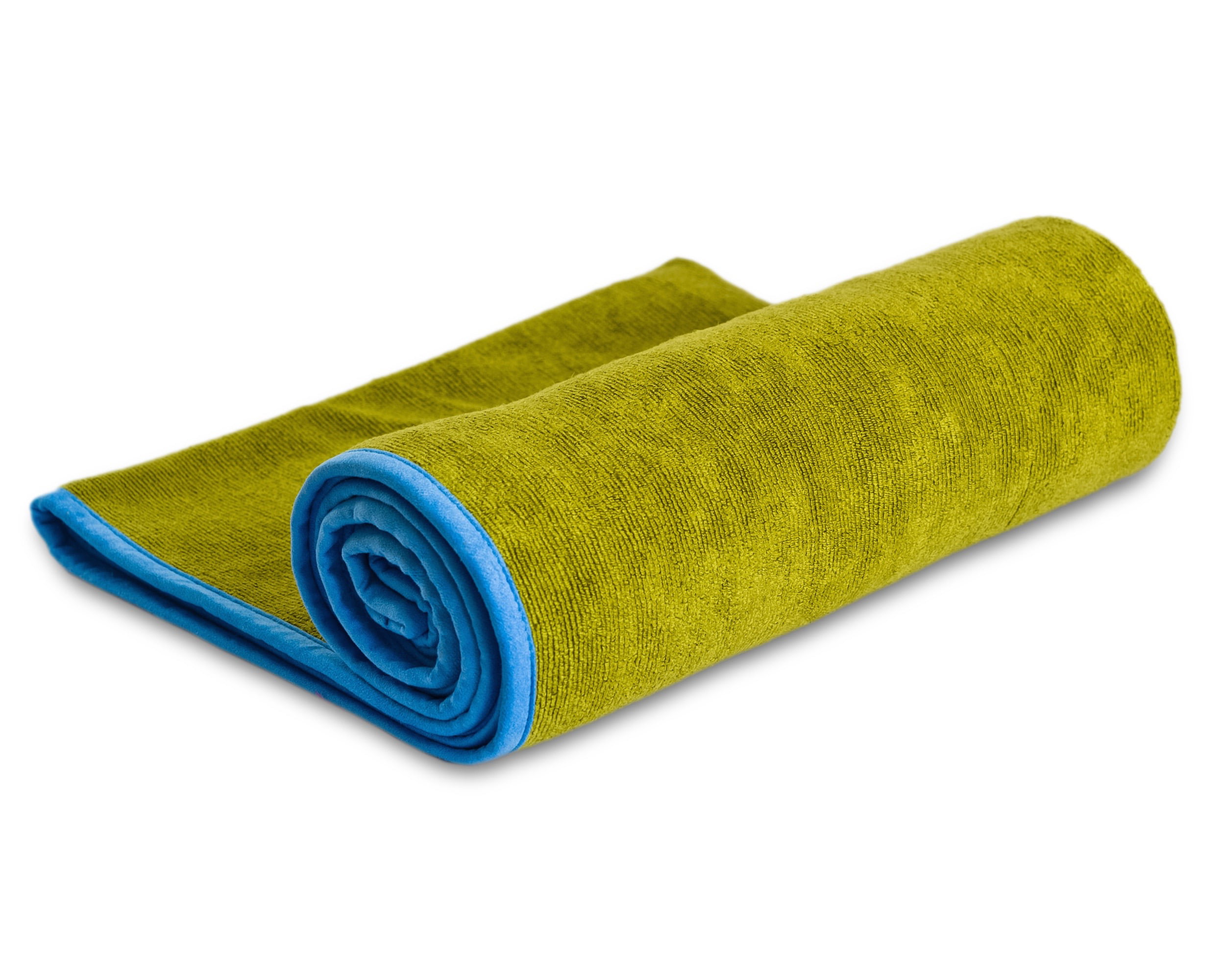  Customer reviews: RatMat Yoga Mat & Classic Yoga Towel Set  - 100% Microfiber Yoga Mat Towel & Yoga Mat - Phthalate Free Mats -  Microfiber Yoga Towel - 24" x 72"