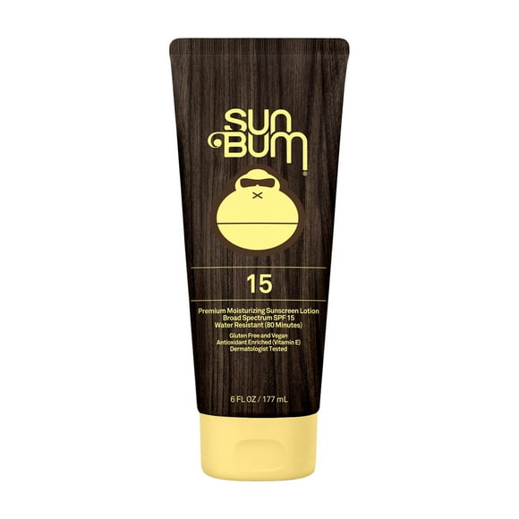 Loción de protección solar Sun Bum Original SPF 15, tubo de 177 ml