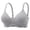 #0246-Gray, variant on Womens Wireless Jelly Bra Plus Size Supportive Seamless Bras Full Coverage Push Up Comfortable No Underwire Tshirt Bras