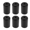 thumbnail image 1 of Lamp Fitting Parts Screw Lamp Holder Metal Light Socket 6x4cm Black Straight Edge Cylinder E27 Socket Compatible 6Pcs, 1 of 3