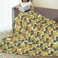 thumbnail image 6 of Sikiie Monstera Leaves Ultra-Soft Micro flannel Blanket Luxury All Seasons Warm Blanket for Bedding Sofa and Travel (4 sizes)-60"x50", 6 of 7